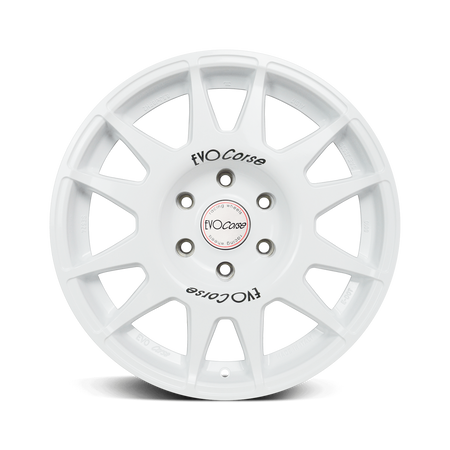 Felga aluminiowa Evo Corse DakarZero 8.5x18" do off-roadu i rajdów terenowych - biała - Ford, Mazda, Volkswagen