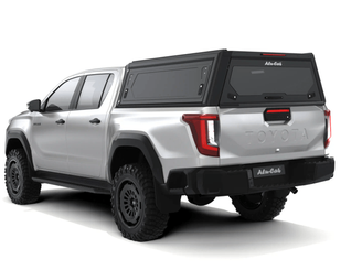 Hardtop Alu-Cab Contour – Toyota Hilux Travo 2026+ Double Cab, bez okien bocznych