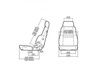 Recaro - Fotel Orthopaed - Artista black / Nardo black