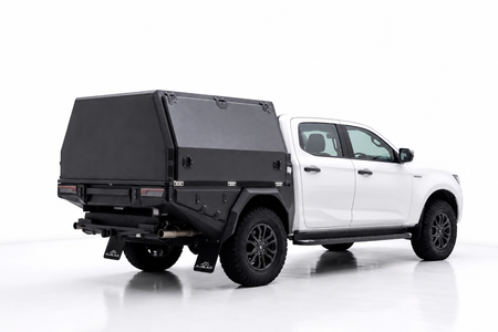 AluBlack Platforma ładunkowa z zabudową do Isuzu D-Max 2023+ z podwójną kabiną