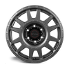 Felga aluminiowa Evo Corse DakarForged 8.5x17" do off-roadu i rajdów terenowych - antracytowa - Toyota