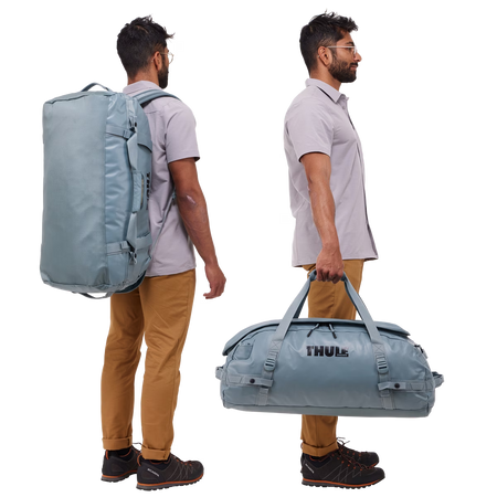 Torba podróżna Thule Chasm 70 l typu 2 w 1 – torba / plecak – niebieska staw