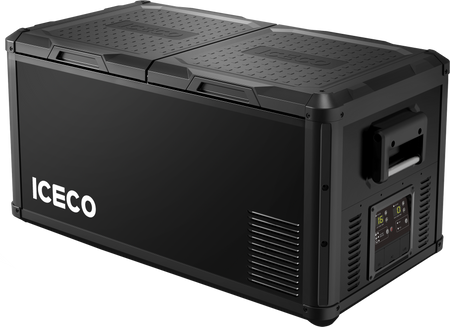 Lodówka kompresorowa ICECO VL75PROD 75 l 12/24 V Dual Zone – czarna
