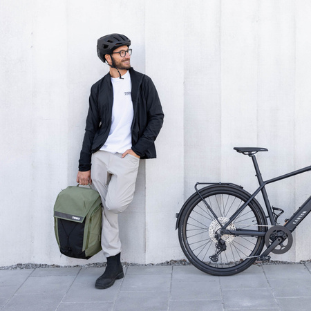 Plecak rowerowy na laptopa Thule Paramount 28 l – brązowy Nutria