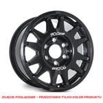 Felga aluminiowa Evo Corse DakarZero 8.5x18" do off-roadu i rajdów terenowych - czarna z połyskiem - Toyota