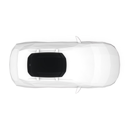 Box dachowy Thule Force 3 S – czarny matowy