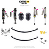 Zestaw zawieszenia OME BP-51 – Volkswagen Amarok II, 20–40/40 mm, stałe 600 kg z tyłu, resory paraboliczne z poduszkami, regulacja tłumienia, czujnik świateł