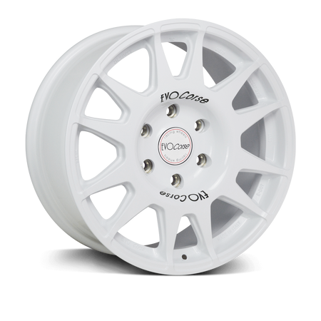 Felga aluminiowa Evo Corse DakarZero 8.5x18" do off-roadu i rajdów terenowych - biała - Ford, Mazda, Volkswagen