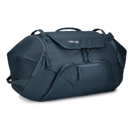 Torba na narty i snowboard Thule RoundTrip Ski and Snowboard Duffel 80L - szaroniebieska dark slate