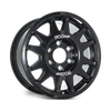 Felga aluminiowa Evo Corse DakarZero 8x17" do off-roadu i rajdów terenowych - czarna z połyskiem - Toyota