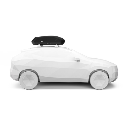 Box dachowy Thule Force 3 S – czarny matowy