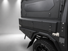 AluBlack Platforma ładunkowa ze skrzyniami do przechowywania do Toyota Hilux 2016+ z pojedynczą kabiną, zestaw do Alu-Cab ModCAP