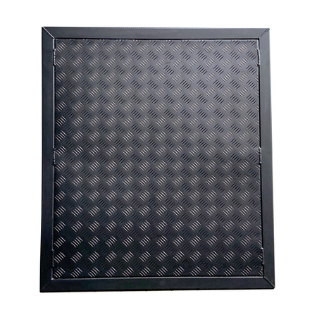 Tylne drzwi Alu-Cab Canopy Camper – czarne
