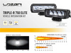 Zestaw lamp LED do grilla Lazer Lamps 2 × Triple-R 750 Elite — Volkswagen T6 Highline / Trendline / Edition (2015+)