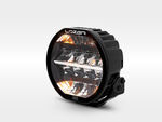 Okrągła lampa LED Lazer Lamps Sentinel 7″ Elite Gen2 — czarna, ze światłem pozycyjnym