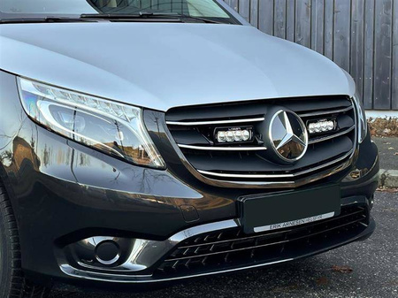 Zestaw lamp LED do grilla Lazer Lamps 2 × ST4 Evolution — Mercedes Vito 2020–2023