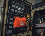 Panel molle na drzwi tylne Land Cruiser 76 do dachu otwieranego Alu-Cab Thor ( -2024)