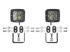 Światło robocze OSRAM WL VX80-SP / 12V/24V / Spot Beam