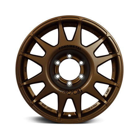 Felga aluminiowa Evo Corse DakarZero 8.5x18" do off-roadu i rajdów terenowych - brązowa matowa - Ford