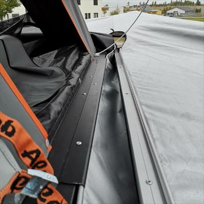 Rynna przeciwdeszczowa Alu-Cab do markiz 270° / 180° / 2m