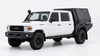 AluBlack Platforma ładunkowa z zabudową 3/4 do Toyota Land Cruiser 79 z podwójną kabiną