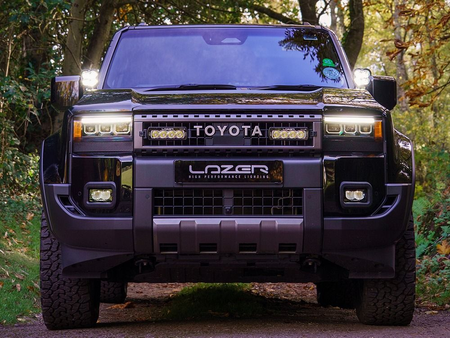 Mocowania lamp Lazer Lamps na słupki A — Toyota Land Cruiser 250 (2024+)
