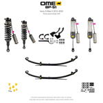 Zestaw zawieszenia OME BP-51 – Isuzu D-Max II 2012–2020, 30 mm, średnie obciążenie tyłu, regulowane tłumienie, pickup poza LS-M
