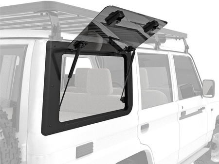 Prawe szklane okno uchylne Front Runner Gullwing do Toyoty Land Cruiser 76
