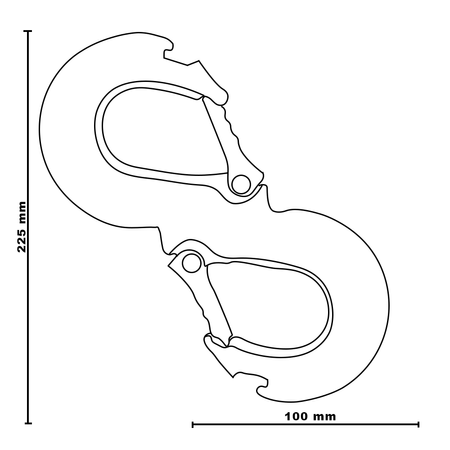 Hak do liny S Dragon Winch