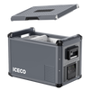 Lodówka kompresorowa ICECO VL45PROD 45 l 12/24 V Dual Zone – szara