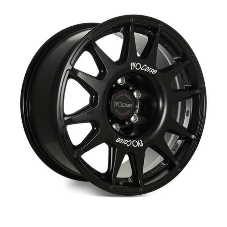 Felga aluminiowa Evo Corse DakarZero 8.5x18" do off-roadu i rajdów terenowych - czarna matowa - Lexus, Toyota