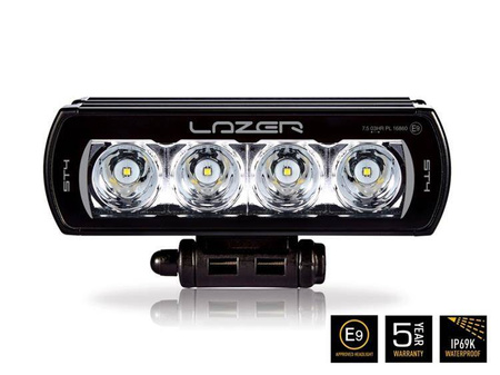 Zestaw lamp LED do grilla Lazer Lamps 2 × ST4 Evolution — Volkswagen T6 Highline / Trendline / Edition (2015–2018)