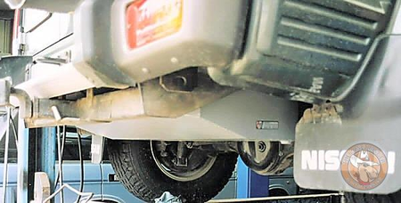 Zbiornik paliwa Long Ranger 147L Nissan Patrol Y60 Diesel – stalowy zamiennik głównego zbiornika – TR27