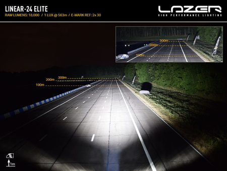 Listwa świetlna LED Lazer Linear-24 Elite Double E-Mark