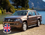 Zestaw lamp LED do grilla Lazer Lamps 2 × Triple-R 750 Beacon — Volkswagen Amarok (2010–2015)