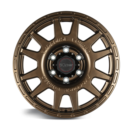 Felga aluminiowa Evo Corse DakarForged 8.5x17" do off-roadu i rajdów terenowych - brązowa matowa - Toyota