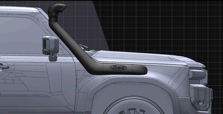 Snorkel Safari V-Spec Toyota Land Cruiser 250 Prado (2024- ) 2.8L Diesel – SS191HF