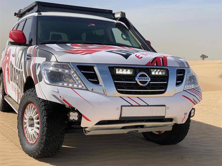 Zestaw lamp LED do grilla Lazer Lamps 2 × Triple-R 750 Gen2 Elite — Nissan Patrol Y62 (2018+)