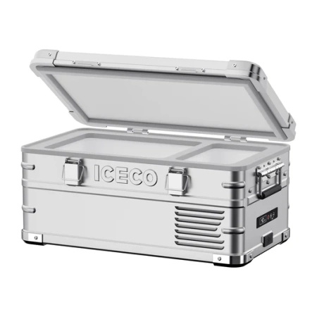 Lodówka kompresorowa ICECO APL20 20 l 12/24 V – srebrna