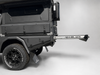 AluBlack Platforma ładunkowa ze skrzyniami do przechowywania do Toyota Hilux 2016+ z pojedynczą kabiną, zestaw do Alu-Cab ModCAP