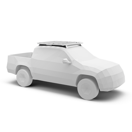 Mocowania szynowe Thule Caprock Rail Mount – VW Amarok Double Cab Pickup, 2023 & Ford Ranger Double Cab Pickup, 2023