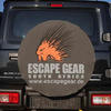 Pokrowiec na koło zapasowe Escape Gear 32 cali bez torby – szary