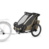Przyczepka rowerowa dla dziecka Thule Chariot Cross 2 Single – khaki